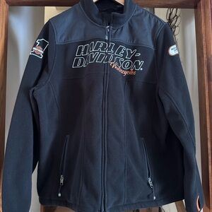 Women’s Harley-Davidson Black Genuine Motorclothes Fleece - Size 1W